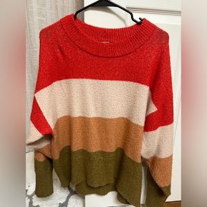 Block sweater